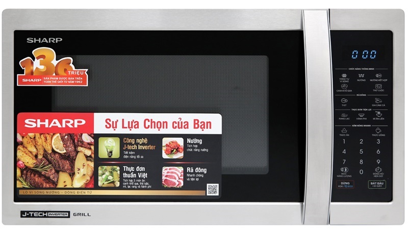 Lò Vi Sóng Sharp R-G52XVN-ST 25 LÍT