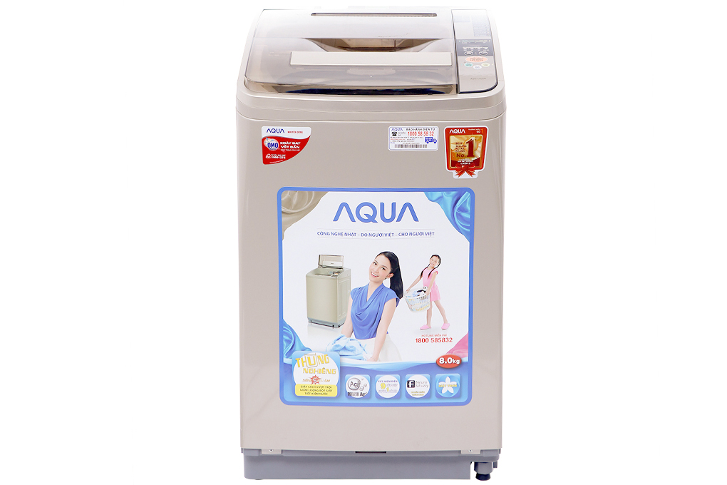 Máy giặt AQUA 8 kg AQW-U800AT