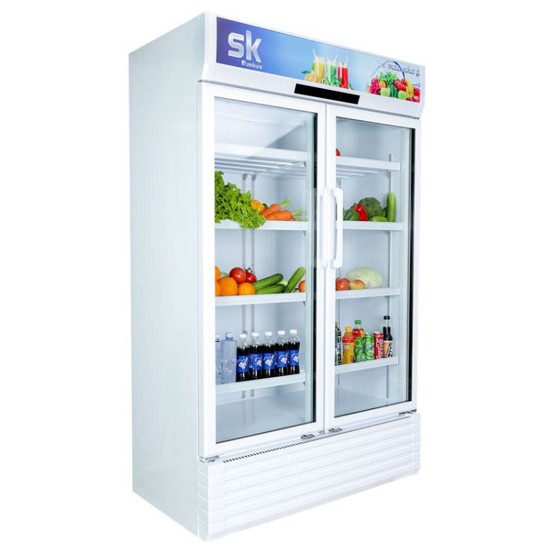 TỦ MÁT 2 CÁNH SUMIKURA 1000 LÍT SKSC-1202WG2/HW R600A LOW-E ĐIỆN TRỞ KHÔNG ĐÓNG TUYẾT