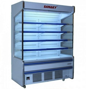 QUẦY MÁT TRƯNG BÀY SIÊU THỊ SANAKY 1000 LÍT VH-20HP ĐỒNG